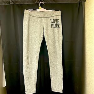 Victoria Secret Grey LOVE PINK size S sweat pants